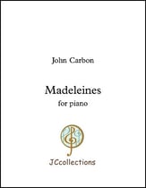 Madeleines piano sheet music cover